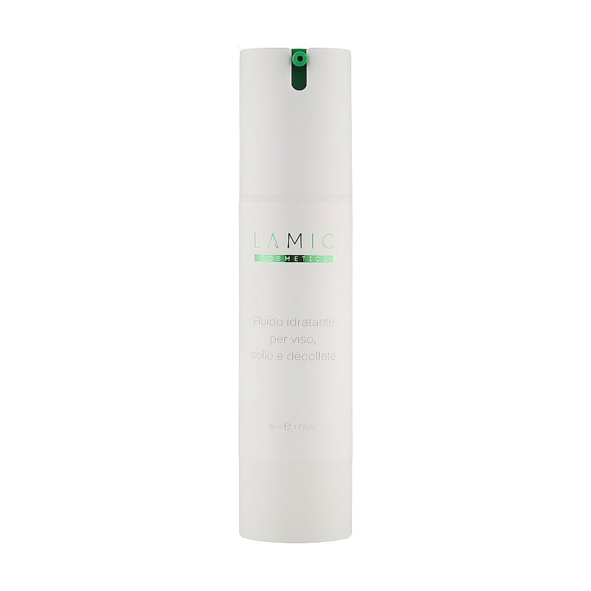 Зволожувальний флюїд для обличчя, шиї та декольте Lamic Cosmetici Fluido Idratante Per Viso, Collo e Decollete, 50 мл